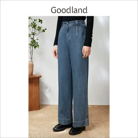 【百亿补贴官方直播】音儿美地女装新款牛仔裤商品大图