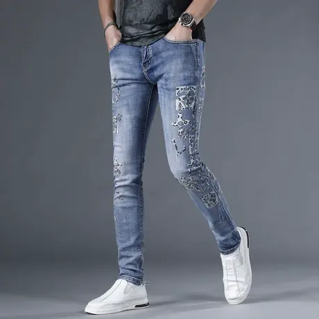 2024春季新款男士牛仔裤图片