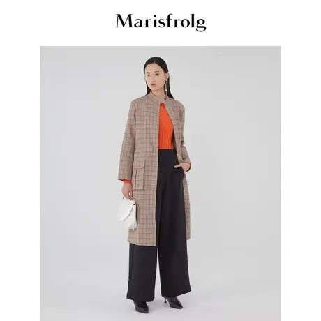 【奥莱清仓保暖季特价 】玛丝菲尔风衣商品大图