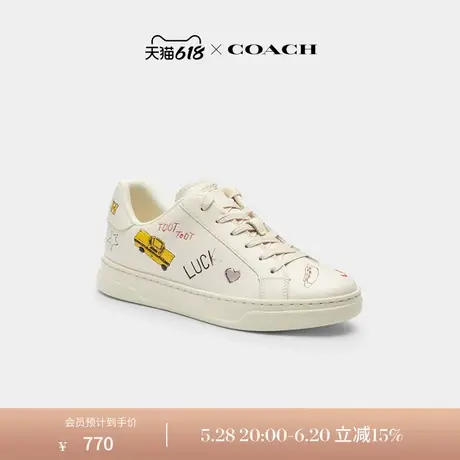 COACH/蔻驰女士SKETCH印花HIGH LINE运动鞋商品大图