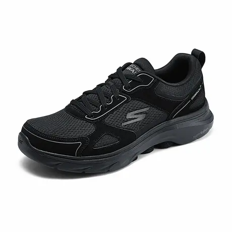 Skechers斯凯奇夏季男鞋缓震回弹健步鞋休闲运动鞋网面透气跑步鞋商品大图