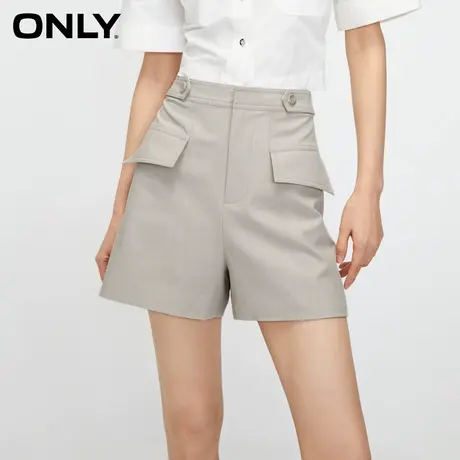 ONLY2023夏季新款休闲百搭工装阔腿A字短裤休闲裤女|123315002商品大图