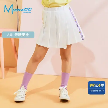 美特斯邦威童装女童裙裤夏可爱运动风裙裤商品大图