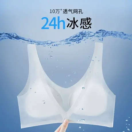 内衣女大胸显小胸罩聚拢无痕运动美背心式文胸无钢圈薄款夏季透气商品大图