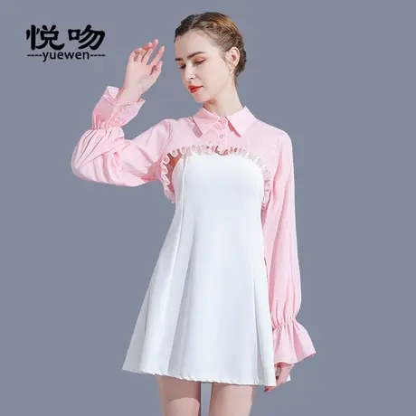 苎麻衬衫上衣女设计感小众灯笼袖防晒开衫薄外搭小披肩夏百搭短款商品大图