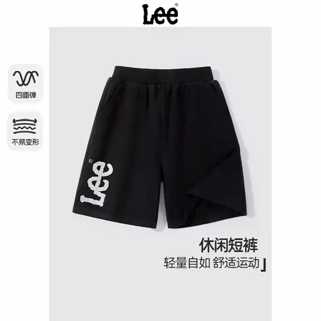 Lee童装男童裤子夏薄款短裤休闲宽松中大童运动裤百搭儿童休闲裤图片