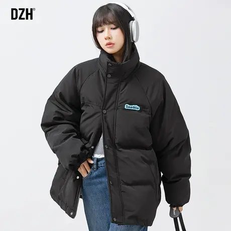 男女同款立领棉衣男冬季加厚宽松棉服外套2023新款爆款面包服棉袄图片