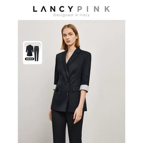 【意大利设计】朗姿职业高级感西服上衣女2023年新款西装外套奥莱图片