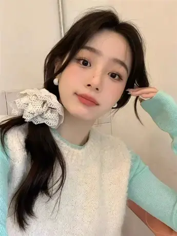 奶白软糯圈圈毛颗粒感针织马甲女春秋季新款内搭薄款背心圆领上衣商品大图