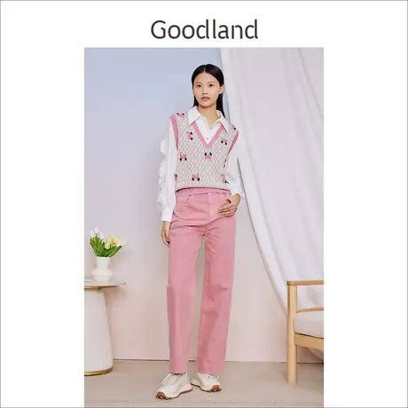 【百亿补贴官方直播】音儿美地女装新款牛仔裤商品大图