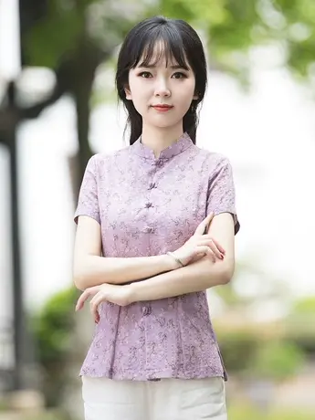 筠雅唐装女中国风改良旗袍上衣佛系复古高端茶服禅服中式禅意女装商品大图