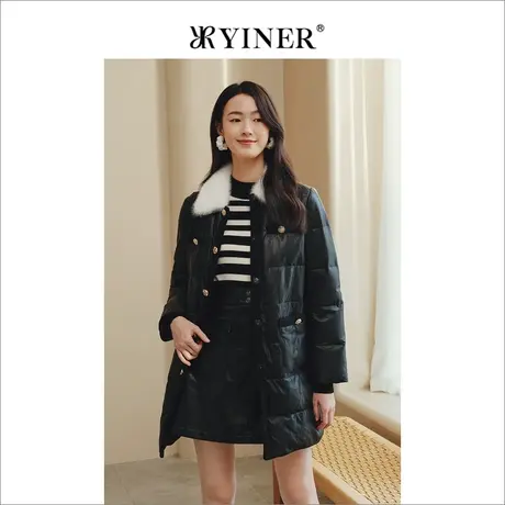 【音儿甄选】YINER音儿2022冬季新款羽绒服8C62509516商品大图