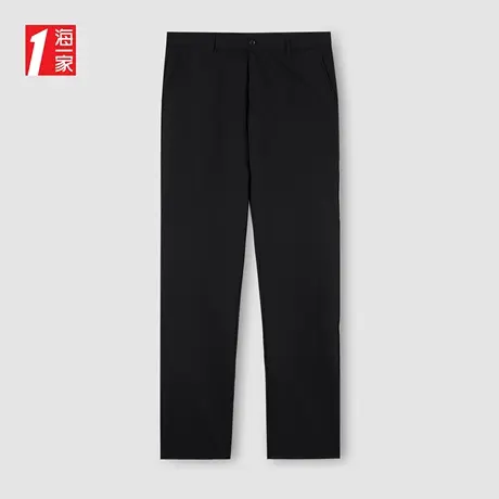 海一家基础简约长裤2023夏季新款时尚舒适休闲职业男士西裤商品大图