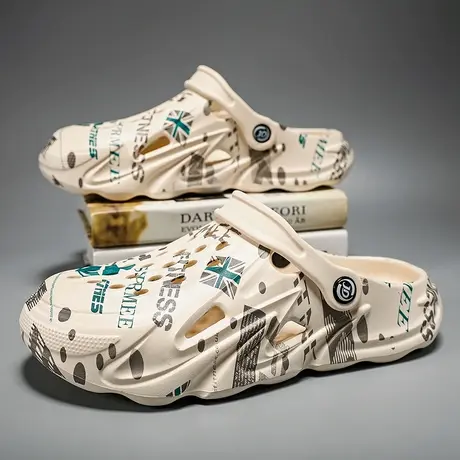 雨鞋夏季水鞋男款外穿胶鞋男防水防滑厨房男鞋快干钓鱼专用涉水鞋商品大图