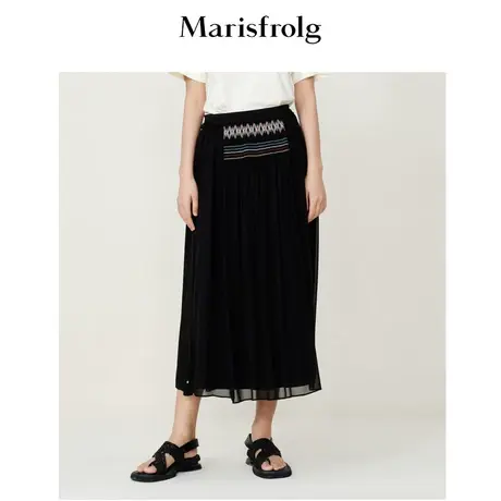 【奥莱清仓保暖季特价 】玛丝菲尔半身裙商品大图