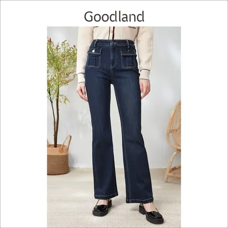 【百亿补贴官方直播】音儿美地女装新款牛仔裤商品大图