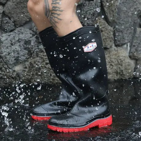 2023新款雨靴长筒雨天专用防滑防水成人雨鞋外出钓鱼洗车男款胶鞋商品大图