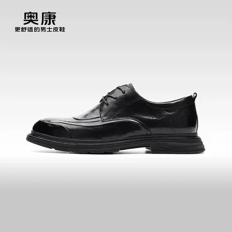 【门店发货】AOKANG奥康秋季新款商务正装鞋男约会百搭单鞋商品大图
