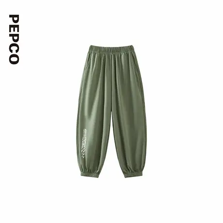 小猪班纳童装2025夏装新款儿童长裤中大童男童运动裤女童裤子夏季图片