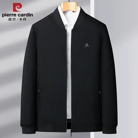 皮尔卡丹男士春秋季夹克立领休闲上衣服外套商品大图