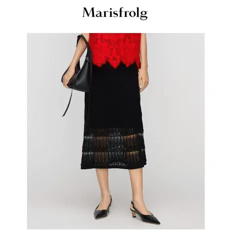 【奥莱清仓保暖季特价 】玛丝菲尔半身裙商品大图