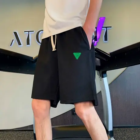 夏季男士五分裤短裤休闲裤潮流ins大裤衩沙滩裤薄款青年学生卫裤商品大图