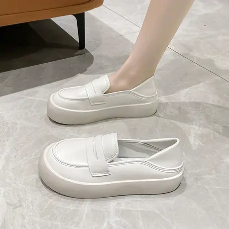 护士鞋女软底透气不累脚防滑小白鞋百搭平底舒适医护工作春秋单鞋商品大图