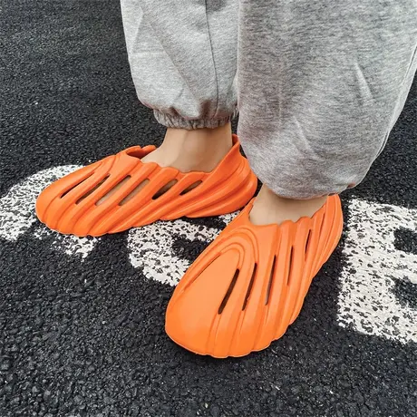 雨鞋男时尚钓鱼水鞋男款轻便户外溯溪涉水鞋沙滩洞洞鞋防滑防水鞋商品大图