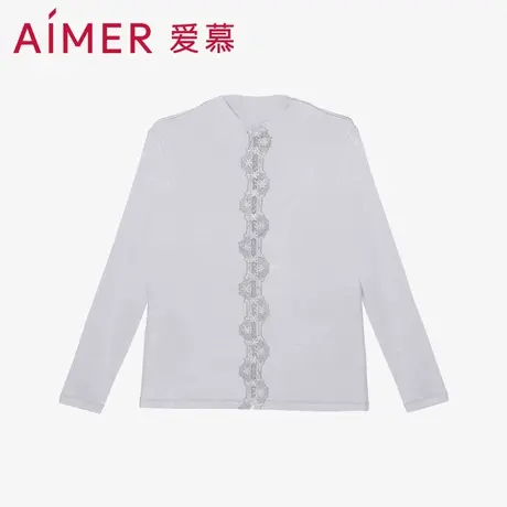 爱慕保暖内搭女柔软含山羊绒小高领打底衣商品大图