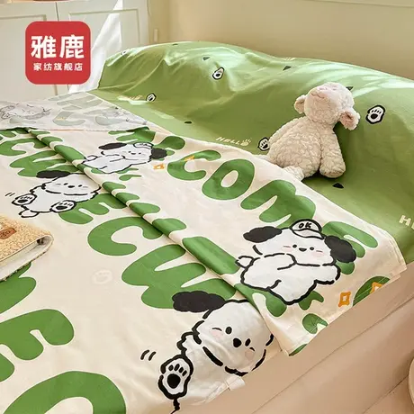 雅鹿全棉隔脏睡袋纯棉单人旅行睡袋床单被套罩旅游酒店出差便携式商品大图