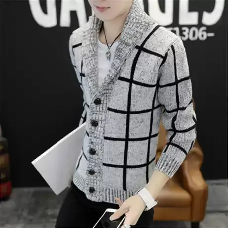 男士韩版外套青年帅气棒球服春秋季褂子修身男装衣服薄款夹克外穿商品大图