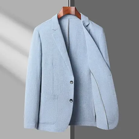 2023春秋季新款休闲西服上衣男士时尚薄款夏季防晒单件小西装外套商品大图