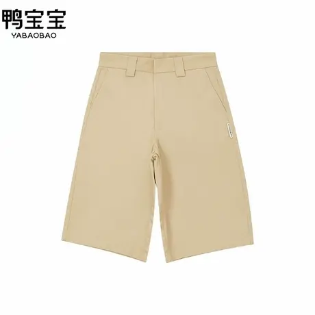 YBB/鸭宝宝卡其休闲短裤品牌商品大图