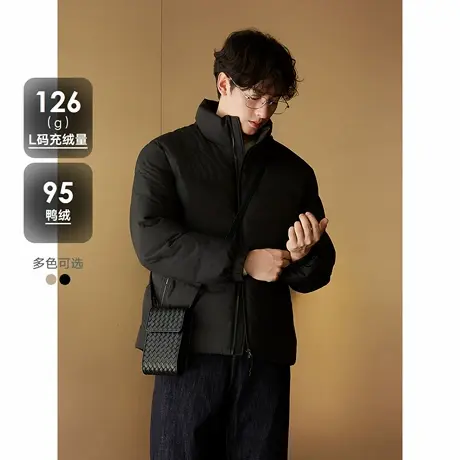 GXG男装 简约设计轻蓬通勤羽绒服男24冬品G24XY24033商品大图