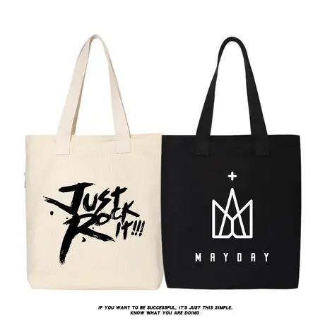 五月天周边MAYDAY阿信怪兽石头明星粉丝应援单肩包斜挎包帆布书包商品大图