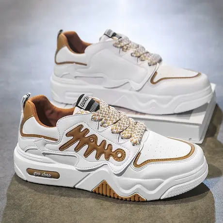 小众男鞋春夏季潮流百搭板鞋男款中学生运动休闲小白潮鞋2024新款商品大图