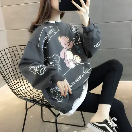 卫衣2023年新款女装韩版秋冬季秋款秋装宽松女士加厚上衣外套爆款图片