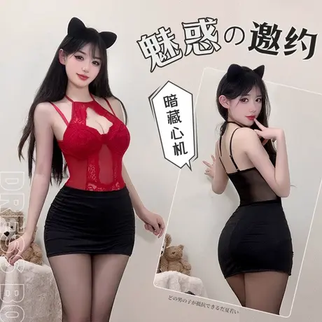 霏慕qqny蕾丝连体衣开档免脱钢圈棉垫性感内衣房事高级潮床上擦边商品大图