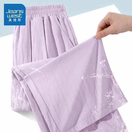 真维斯儿童阔腿裤女童裤子夏季薄款洋气阔腿裤凉感夏装大童山本裤图片