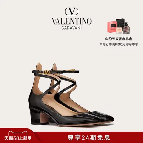 【24期免息】华伦天奴VALENTINO女士 TAN-GO 漆皮高跟鞋商品大图