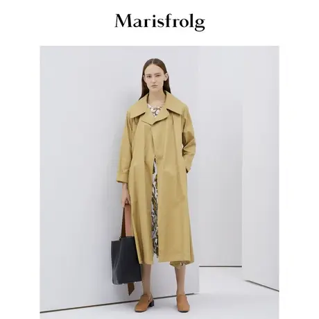 【奥莱清仓保暖季特价 】玛丝菲尔风衣商品大图