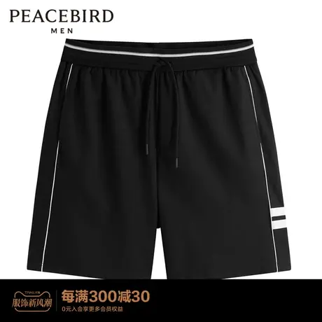 【商场同款】太平鸟男装2023年夏季新款休闲裤宽松短裤B1GND2338图片