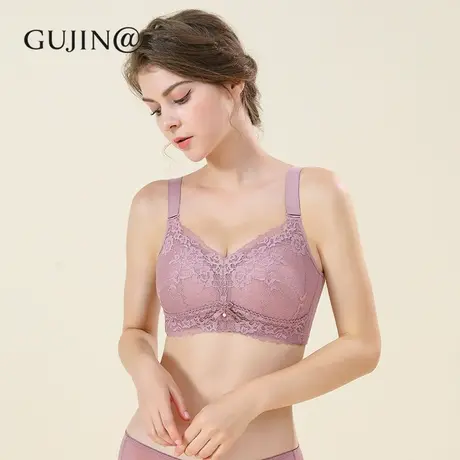 古今@【调整型】全罩杯女内衣薄款收副乳大胸显小防下垂大码文胸图片