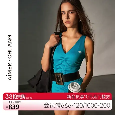 爱慕·CHUANG仪式4夏季女士性感比基尼连体泳衣CA681211商品大图