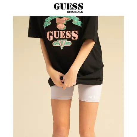 GUESS Originals女弹力学院运动五分裤-W1GD16R9023图片