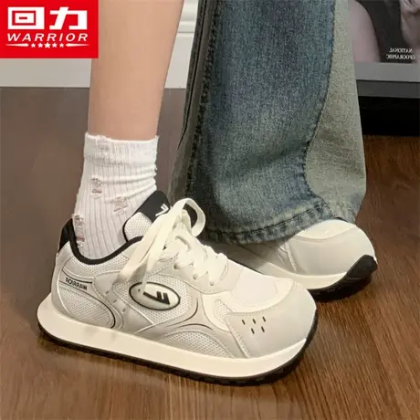 回力阿甘鞋女秋季运动休闲学生配阔腿裤超火轻便百搭ins潮老爹鞋商品大图