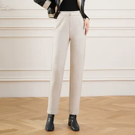 时尚烟管裤高腰小脚裤韩版显瘦休闲裤女秋冬季2023新款气质长裤子商品大图