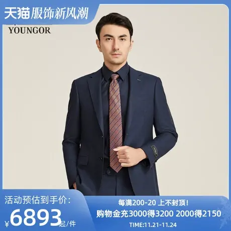 【商场同款】雅戈尔男士西服春季新款官方商务休闲西装外套S3951图片