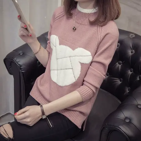 毛衣女装2024年新款春秋季女士春款春装宽松外穿上衣打底衫洋气潮商品大图