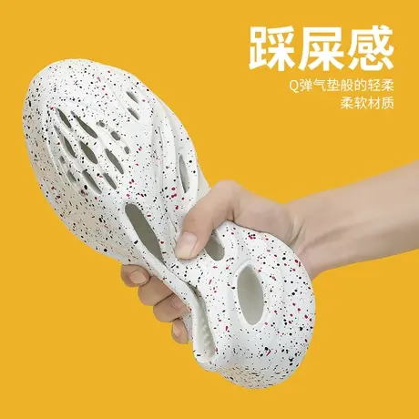 雨鞋男款钓鱼水鞋雨凉鞋胶鞋踩屎感厨房防滑鞋男士休闲溯溪涉水鞋商品大图